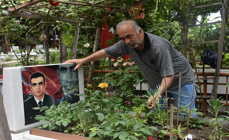 Şehit babalarının zor günü