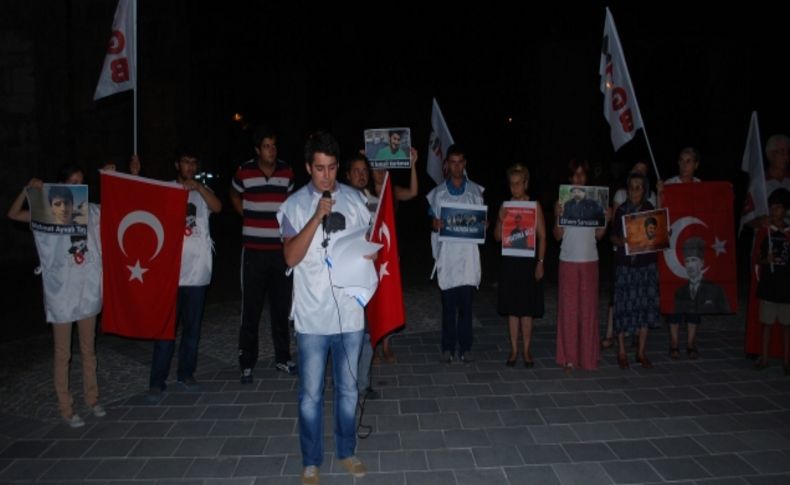 Selçuk TGB Gezi şehitlerini andı
