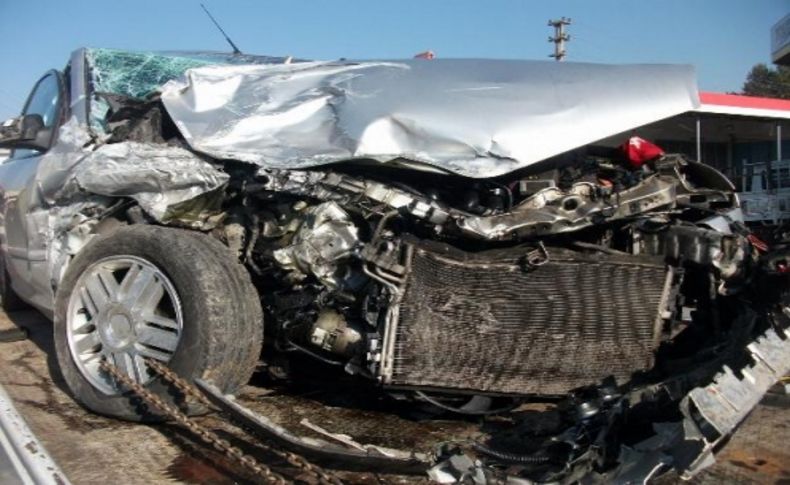 Selçuk'ta trafik kazası: 1 yaralı