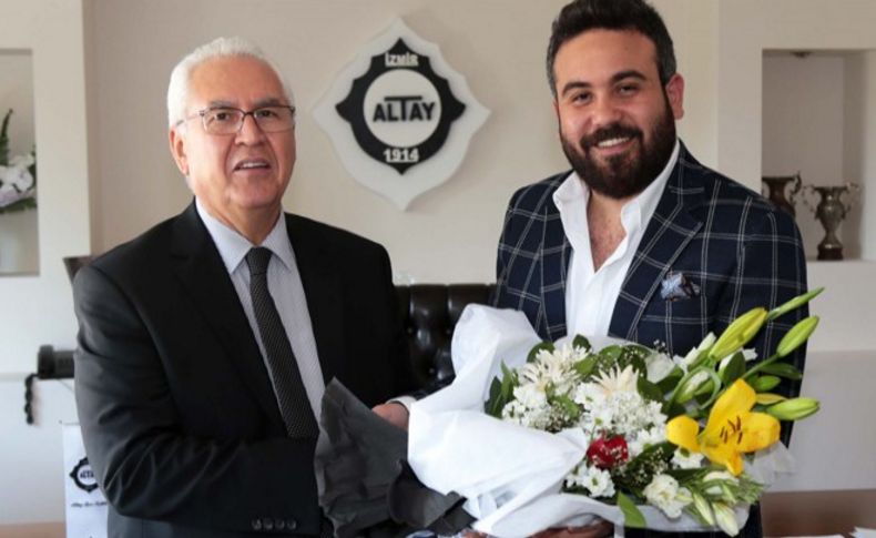 Selvitopu’ndan Şampiyon Altay’a kutlama ziyareti