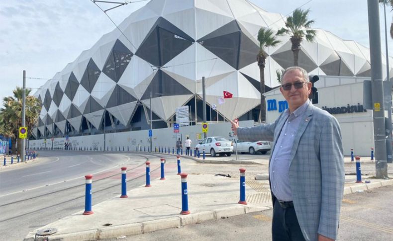 Sertel, AK Parti iktidarından kaplumbağa hızıyla ilerleyen bir hizmet daha: İzmir Alsancak Stadyumu