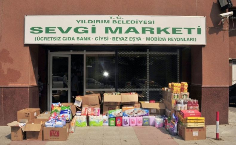 Sevgi Market’e perakendeci desteği