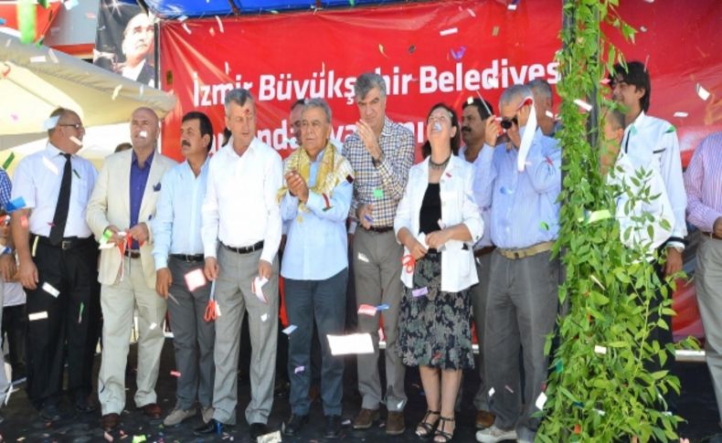 Seyrek İtfaiyesi binası törenle açıldı