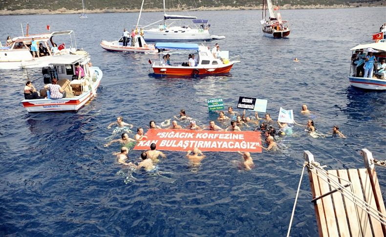 Sığacık'ta çevrecilerin balık çiftliği ve orkinos tesisi zaferi