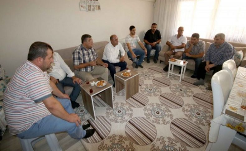 Sındır'dan acılı aileye ziyaret