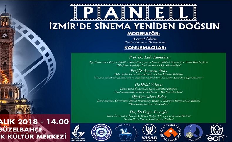 Sinema sektörü Güzelbahçe’de masaya yatırılacak