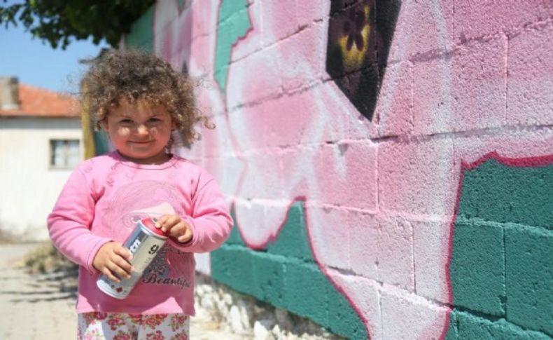 Sokak Sanatı-Graffiti Bornova duvarlarında