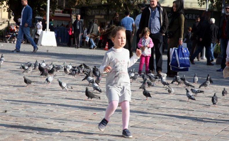 İzmir'de sonbahar güneşi