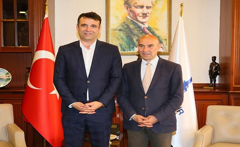 Başkan Soyer'e sürpriz konuk
