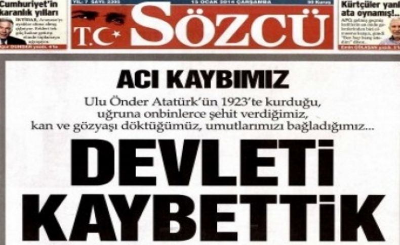 Sözcü'nün acı kaybı!