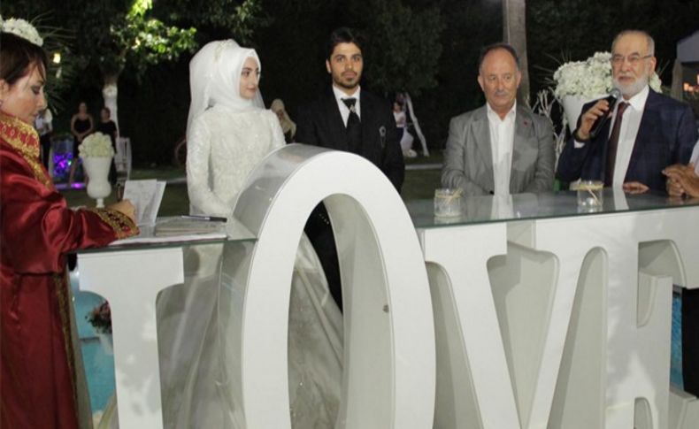 SP Genel Başkanı Karamollaoğlu nikah şahidi oldu