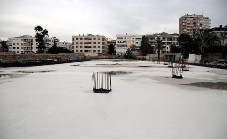Karşıyaka'nın yeni stadında inşaat durduruldu