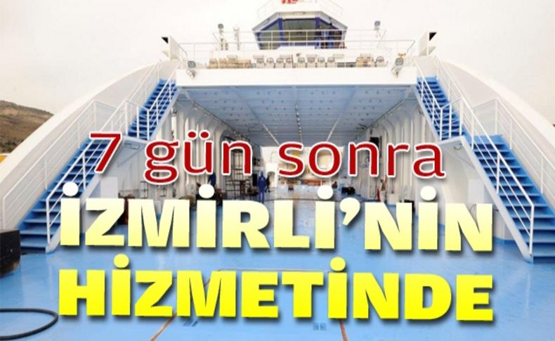 Şubat’ta yeni araba vapuru geliyor