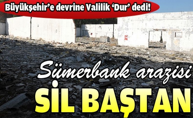 Sümerbank arazisi Meclis gündeminde