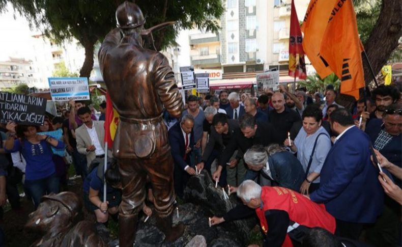 Soma faciası Buca’da da unutulmadı