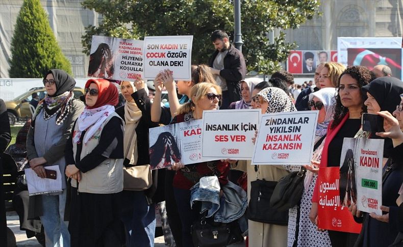 Suriye'deki tutuklu kadın ve çocuklar için destek çağrısı