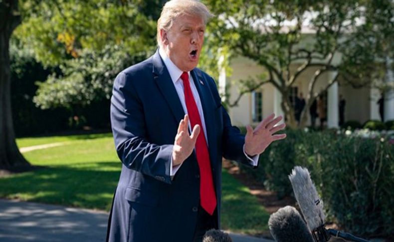 Taburcu olan Trump gözünü Biden'a dikti