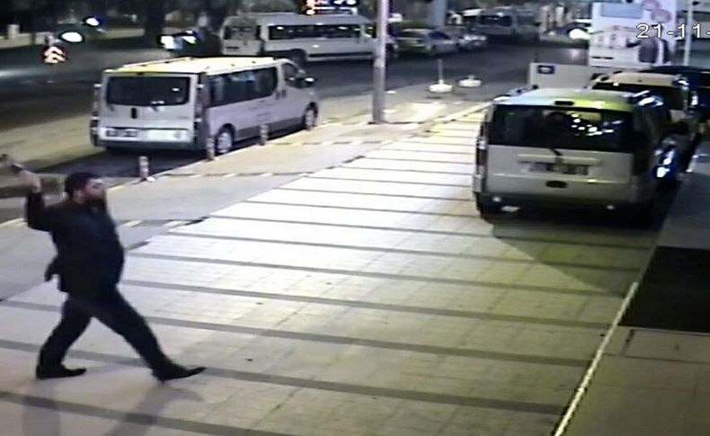 Taksici olamayınca dehşet saçtı