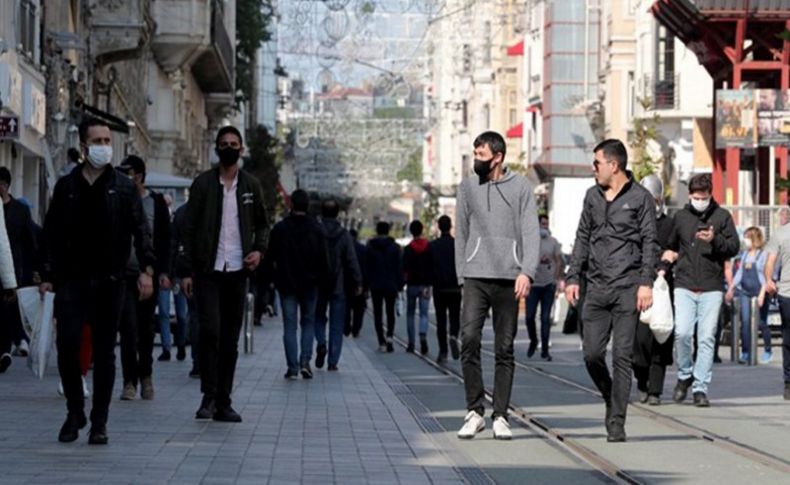 Taksim Meydanı  ve İstiklal Caddesi'nde maske zorunluluğu