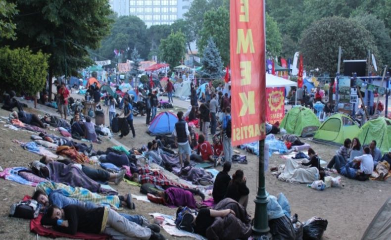 Taksim ve çevresinde gece boyunca sükunet hakimdi