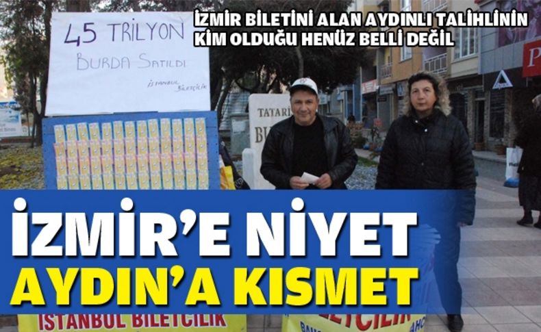 Talih kuşu İzmir üzerinden Aydın'a kondu