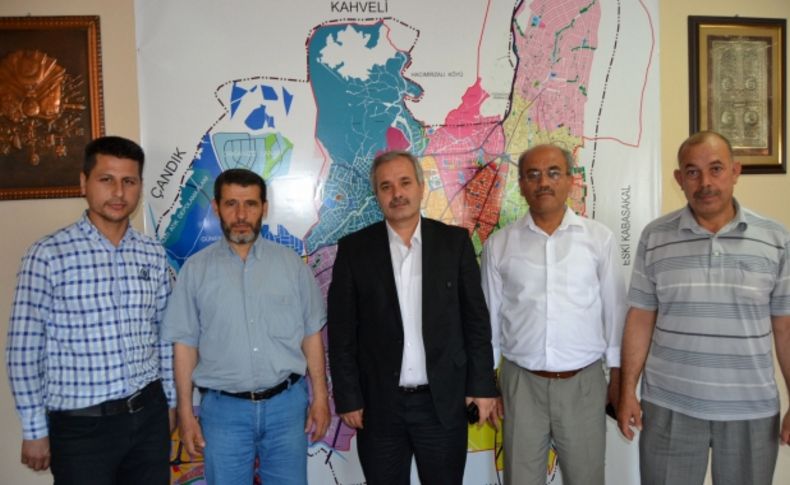 Tapanlılar’dan Başkan Özgan’a teşekkür ziyareti