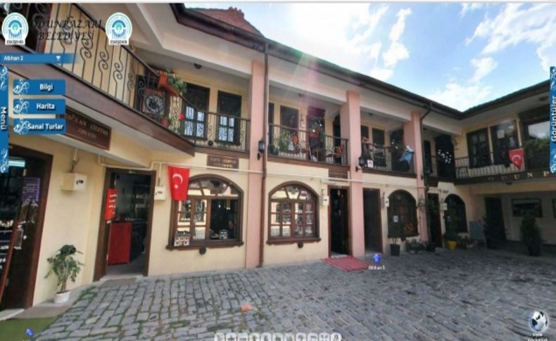Tarihi Atlıhan Çarşısı dünyaya üç boyutlu açılıyor