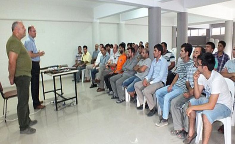 Tarsus’ta avcılar için eğitim kursu başladı