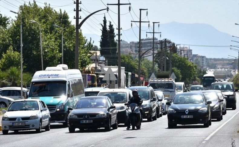 Tatilciler dönüş yolunda