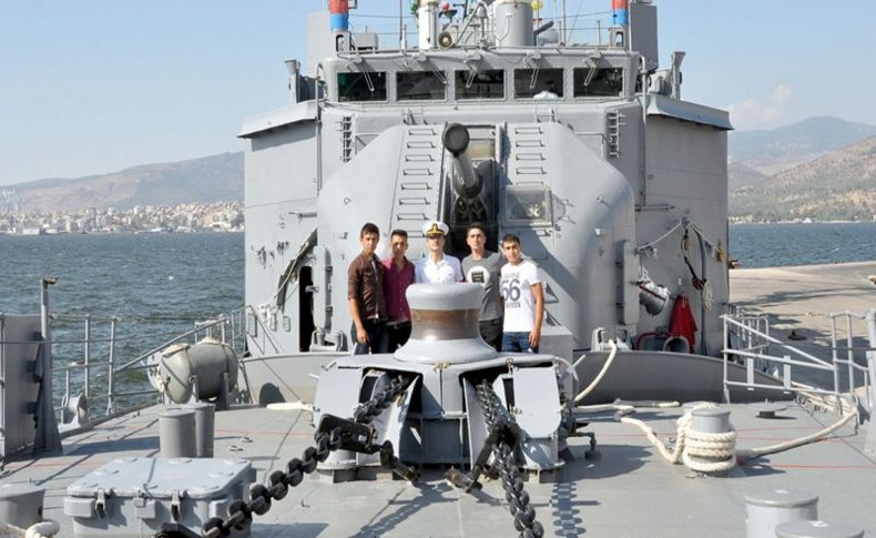 TCG Bodrum Gemisi ziyarete açıldı