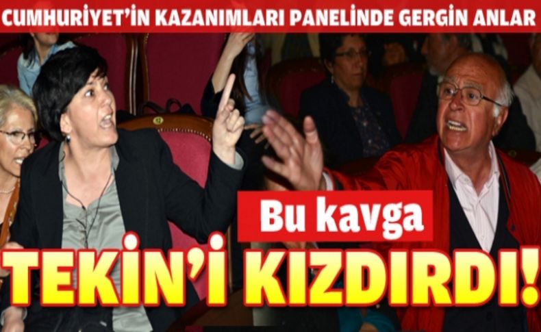 Tekin patladı “Hangi bakana ‘hırsız’ diyebildiniz”