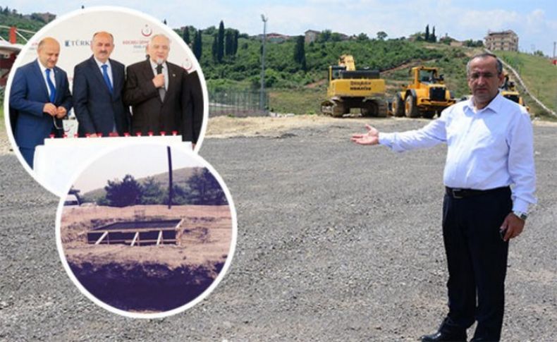 Seçim bitti, bakanların attığı hastane temeli 'yok' oldu