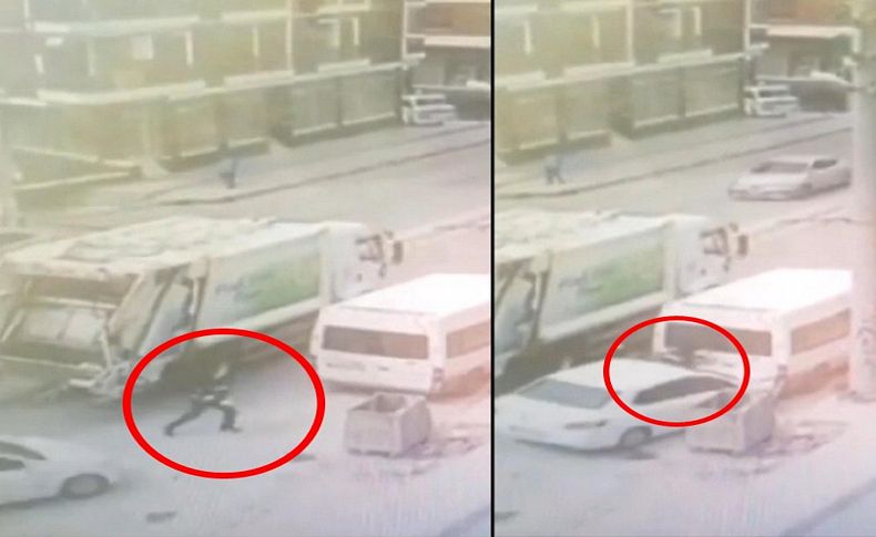 Temizlik görevlisi ölümden döndü