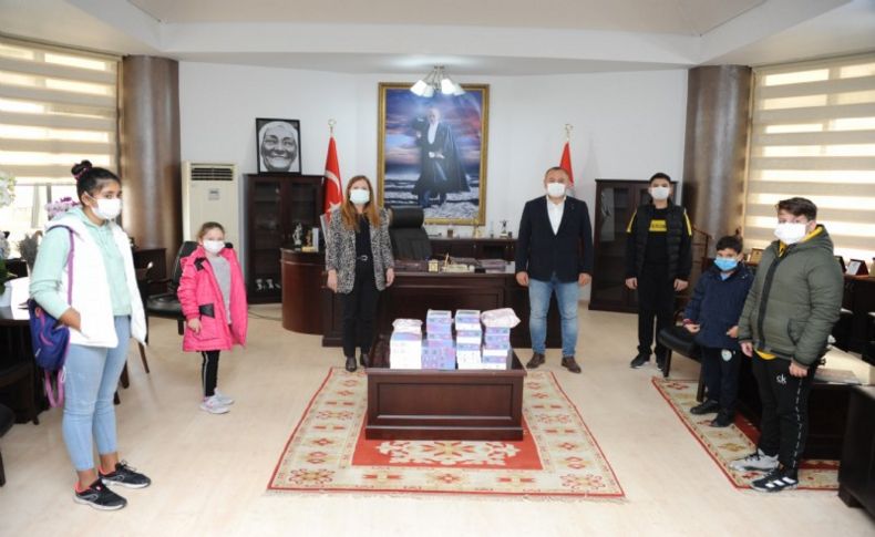 Tenis turnuvası eğitime destek oldu