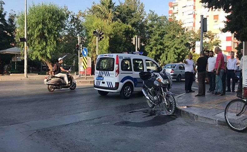 Ters yön kazasında motosikletli ağır yaralı