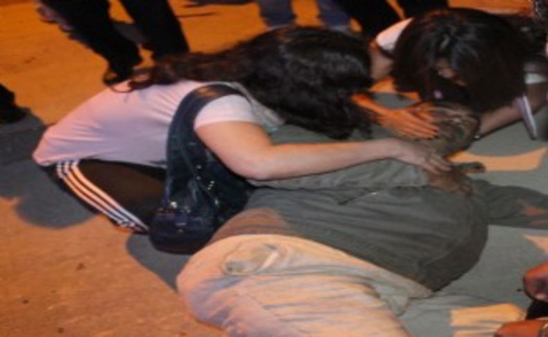Ters yöne giren motorsikletlinin bacağı koptu