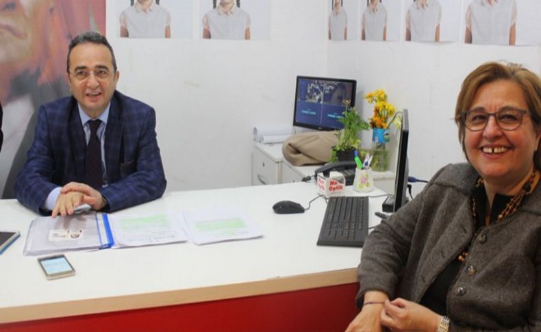 Tezcan'dan İzmir'de 'hayır' mesajları!