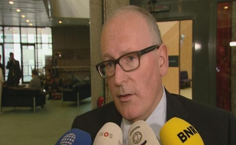 Timmermans: Esed, Uluslararası Ceza Mahkemesi'nde yargılanmalı