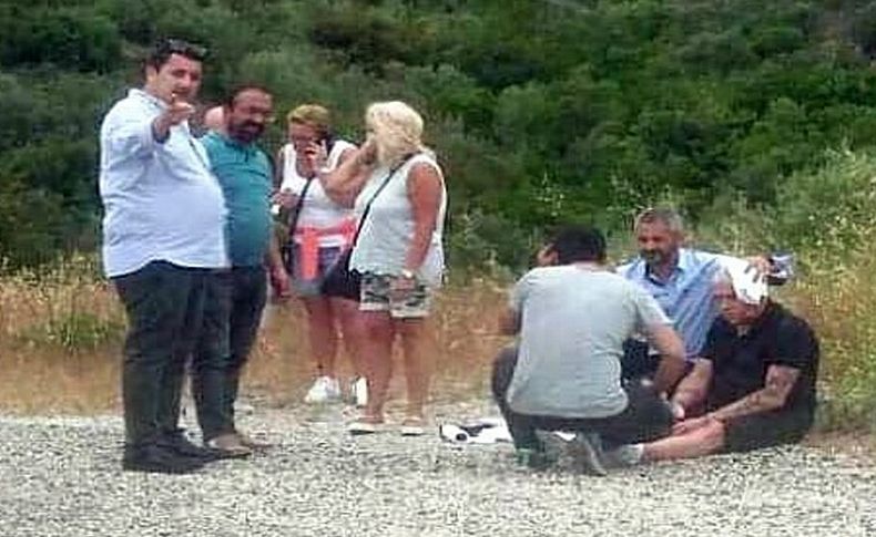 TIR'ın savrulan dorsesi taksiye çarptı: 2'si turist 3 yaralı