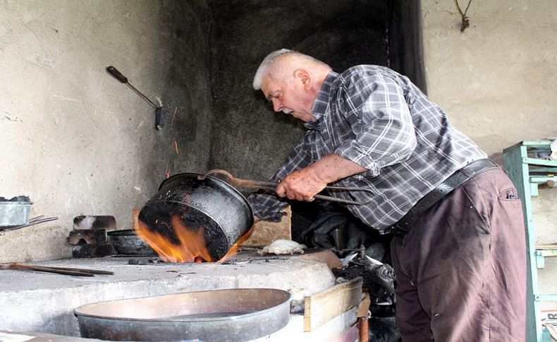 Tire'de kalaycılığa adanmış bir ömür