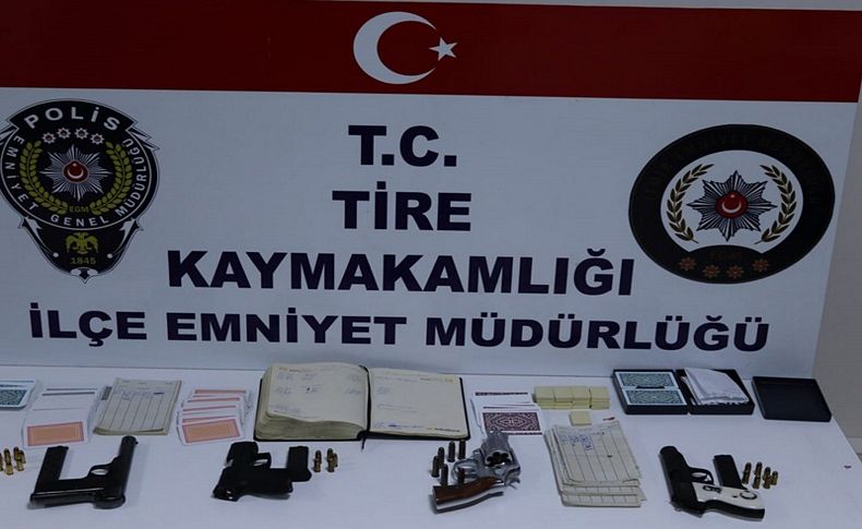 Tire'de kumar operasyonu