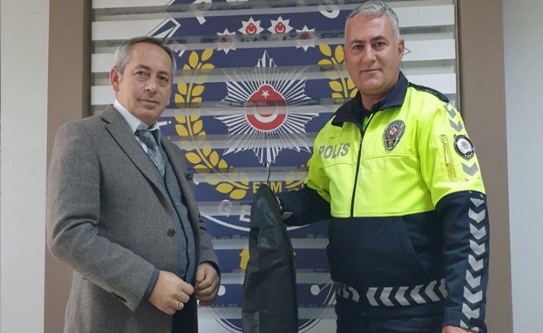 Tire'deki o polis ödüllendirildi