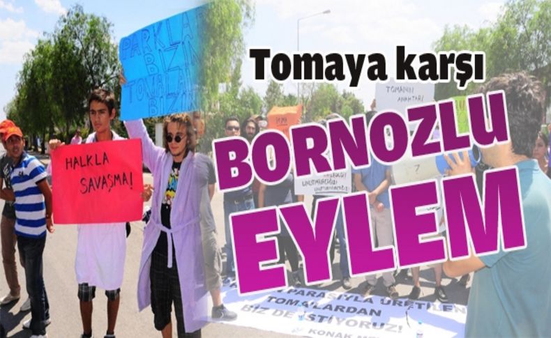 Tomaya karşı bornozlu eylem