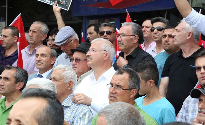 Torbalı'da Filistin'deki katliam kınandı