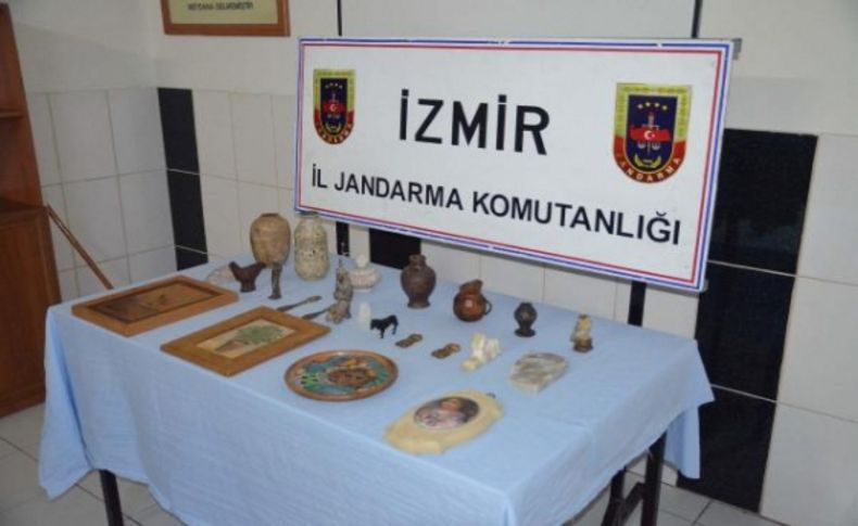 Torbalı'da tarihi eser kaçakçılığı