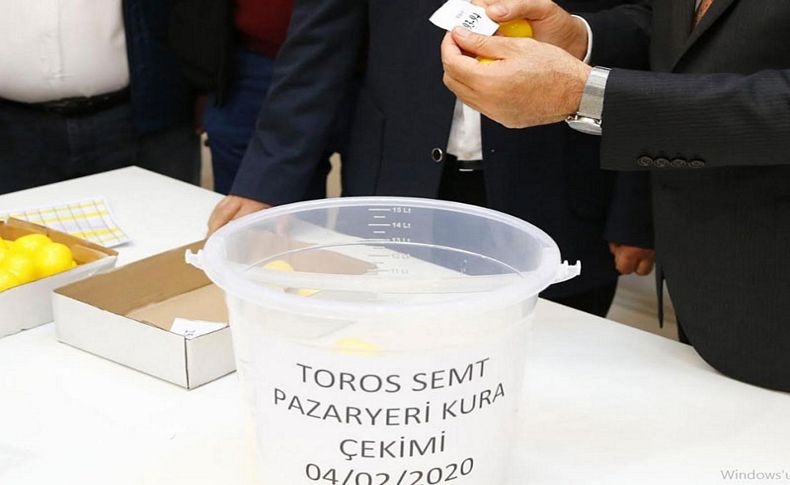 Toros Kapalı Pazaryeri Cuma günü açılıyor