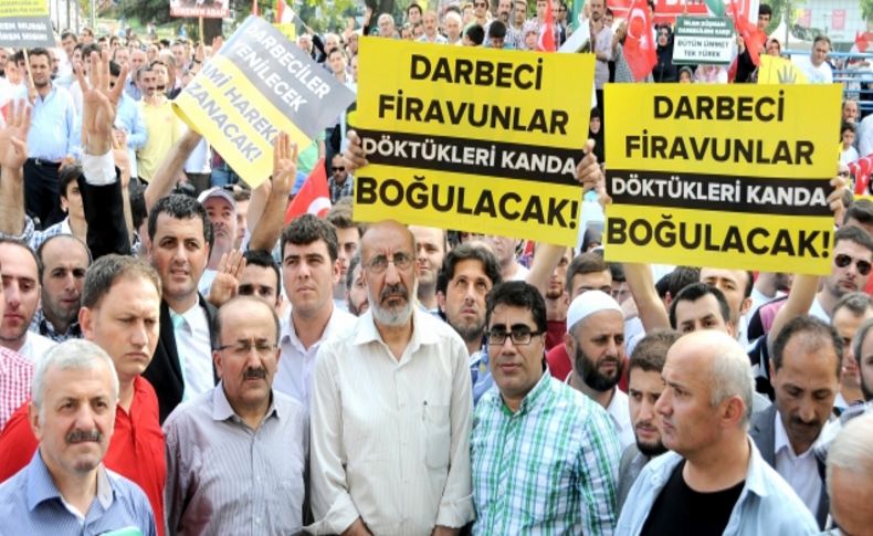 Trabzon'da mazlumlara destek mitingi düzenlendi