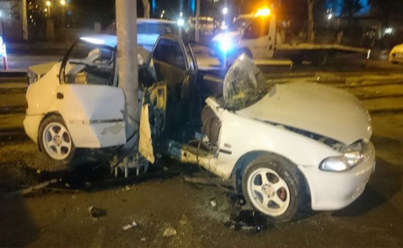 Tramvay hattında feci kaza