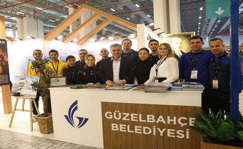 Travel Turkey'de Güzelbahçe standına büyük ilgi