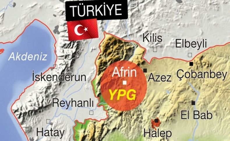 TSK, Afrin kuşatması için hazır durumda